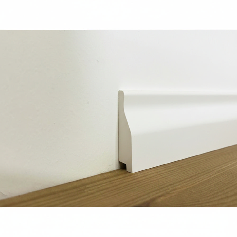 Polimer Pervaz 6Cm - Beyaz