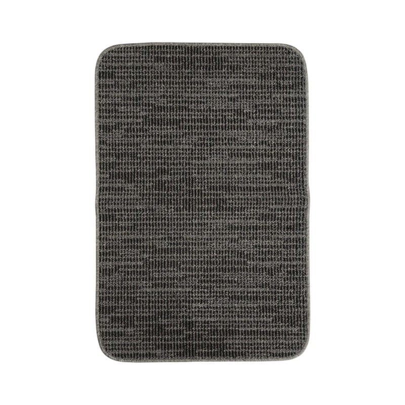 Durango Halı 67X140Cm - Kurşun/Siyah