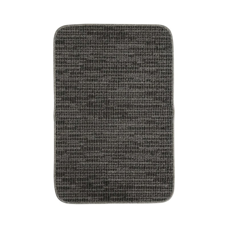 Durango Halı 67X220Cm - Kurşun/Siyah