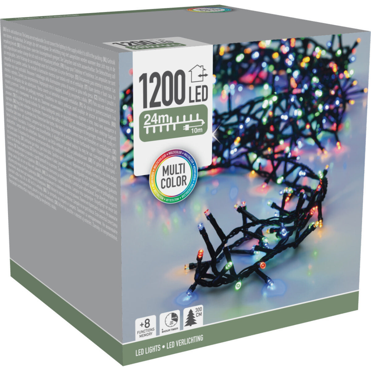 Microcluster 1200Led - Çok Renkli