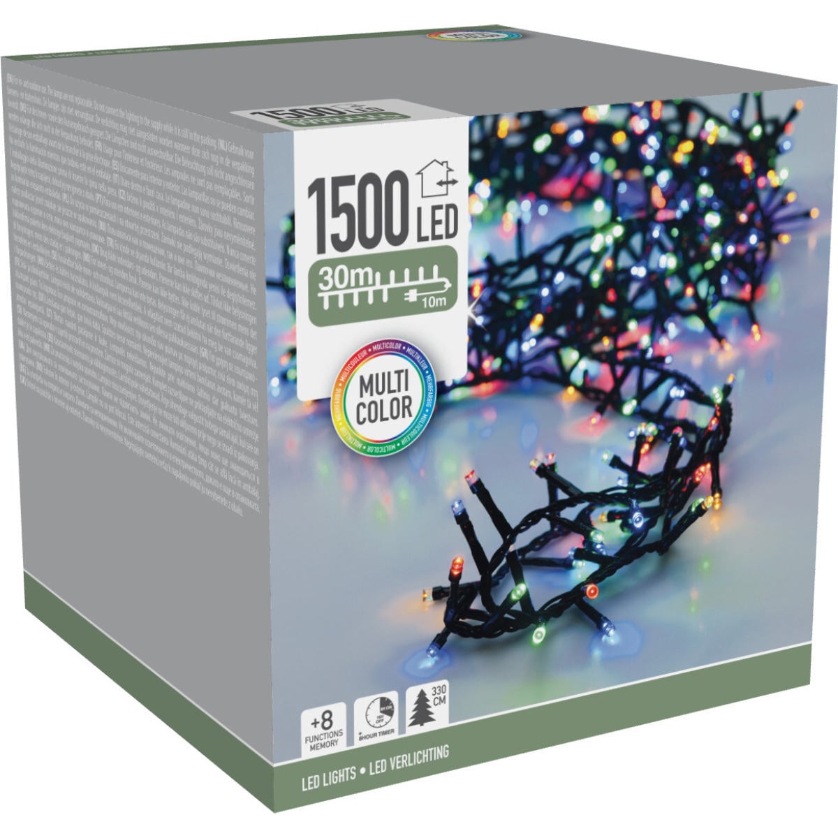 Microcluster 1500Led - Çok Renkli