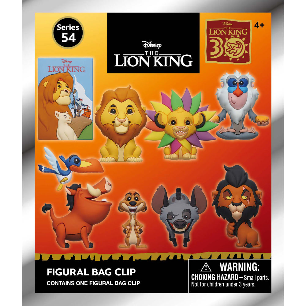 Monogram Disney Aslan Kral – Koleksiyon 3D Köpük Figür (Rastgele)