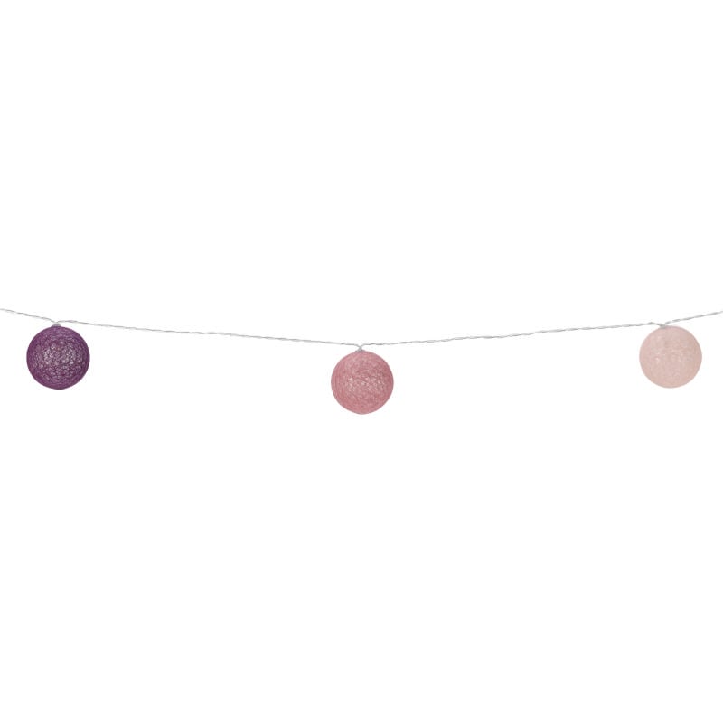 Led Raffia Top Işık Zinciri 12Adet 6Cm