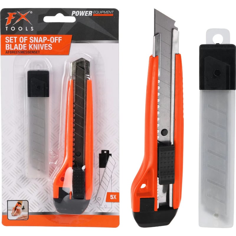 Fx Tools Maket Bıçağı Seti Yedek Bıçaklarla Birlikte