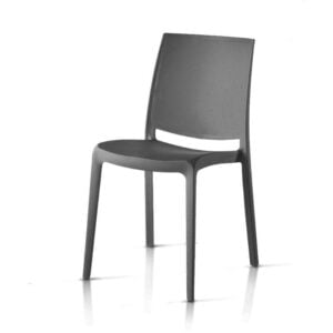 Idea London Matt Resin Sandalye 56X44X83.5Cm - Antrasit