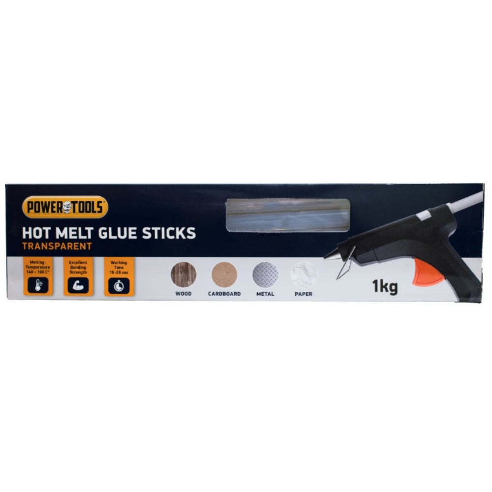 Power Tools Sıcak Eriyik Yapıştırıcı Çubuk Şeffaf