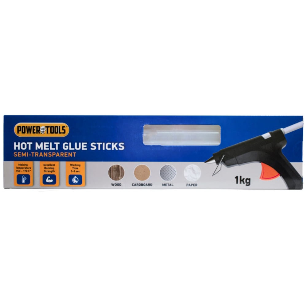 Power Tools Sıcak Eriyik Tutkal Çubuğu Yarı Şeffaf
