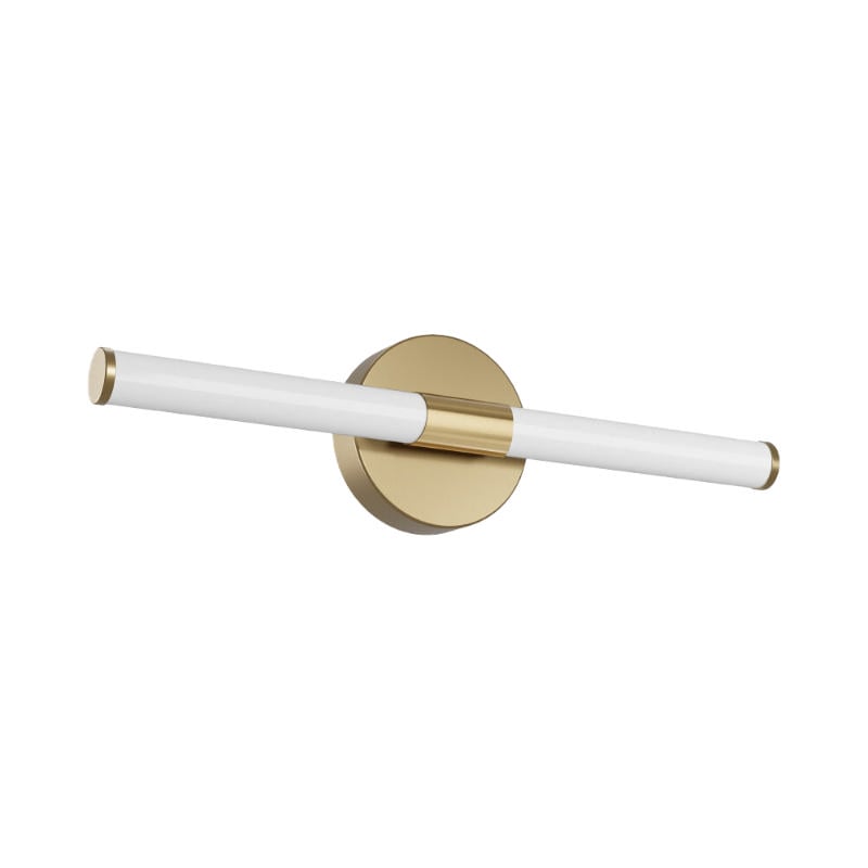 Braytron Led 7W Duvar Lambası Alüminyum Altın 600Lm 3Cct Ip44 Ø450Xh66Mm