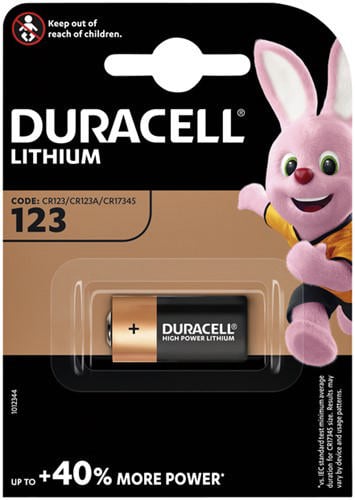 Duracell High Power Lityum Cr123 Pil 3V