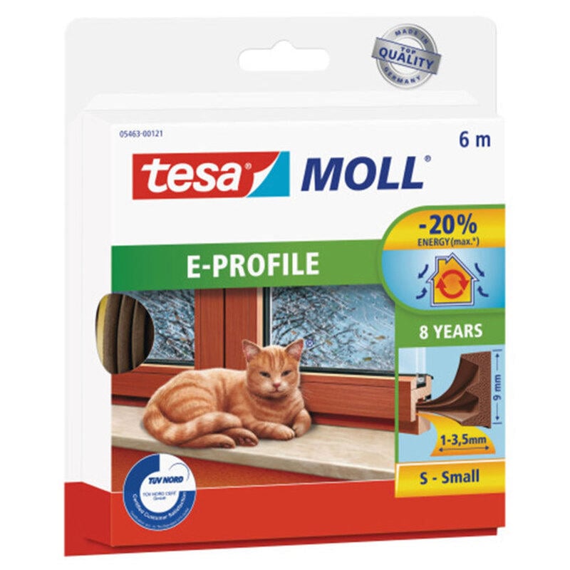 Tesa Moll E-Profil 6M Kahverengi