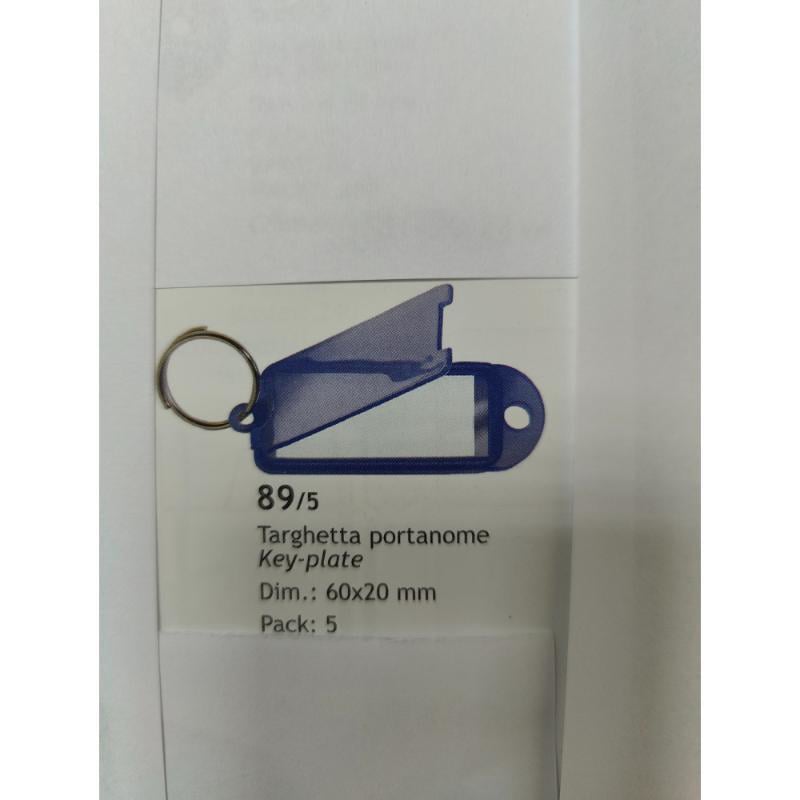 El Anahtarlık Etiketli 5'li Set