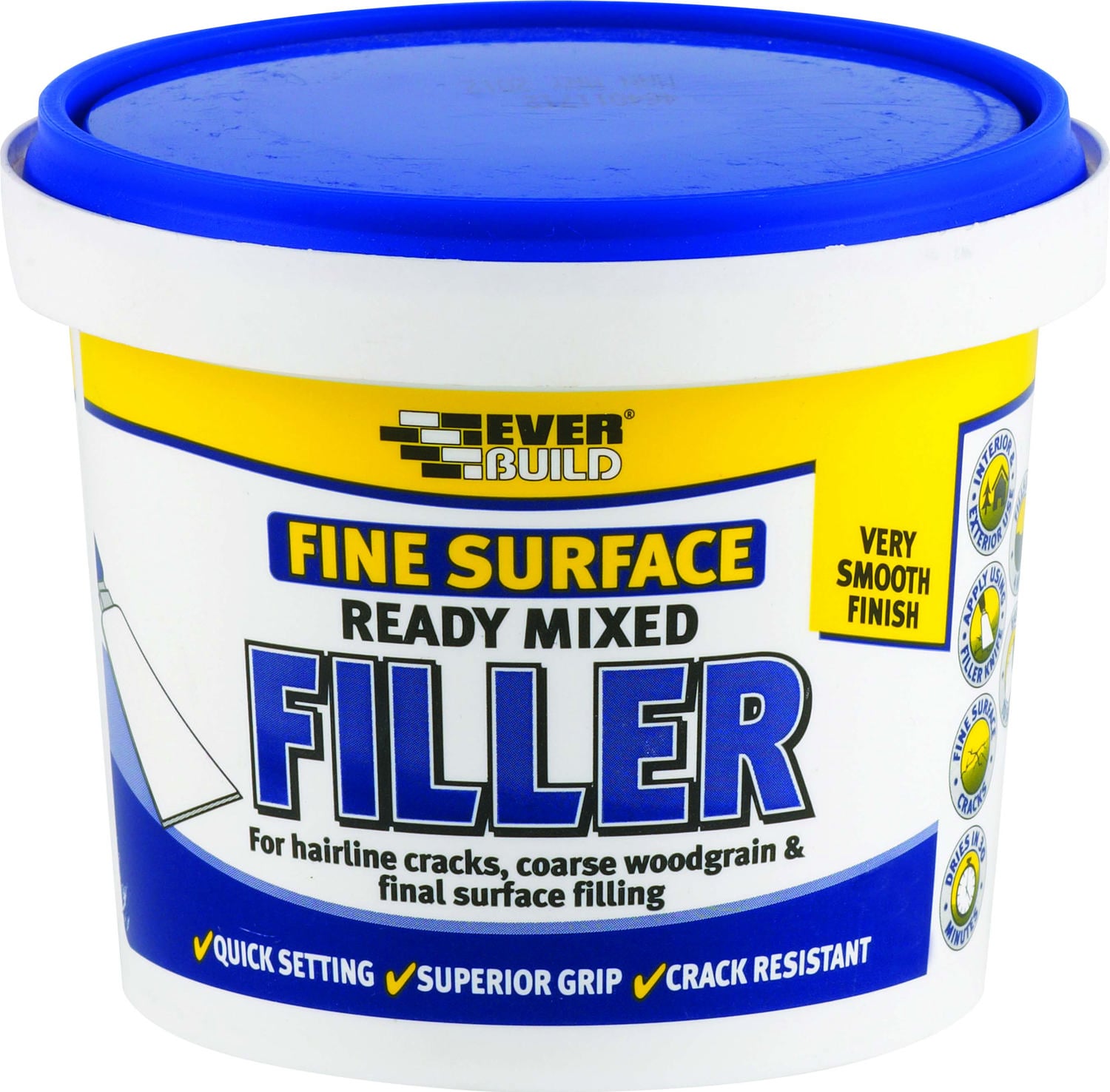 Ever Build İnce Yüzey Hazır Karışım Dolgu Macunu 600Gr