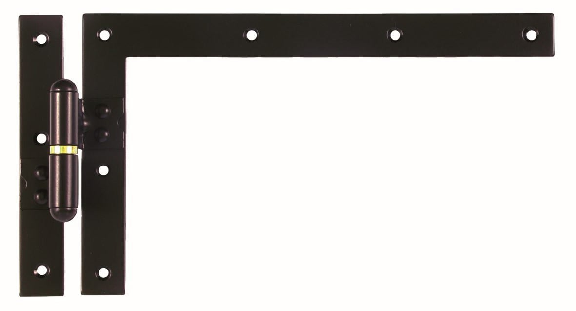 Hinge Geleneksel Köşe No 0123 Pencere Düz Üst Sol Köşe Siyah