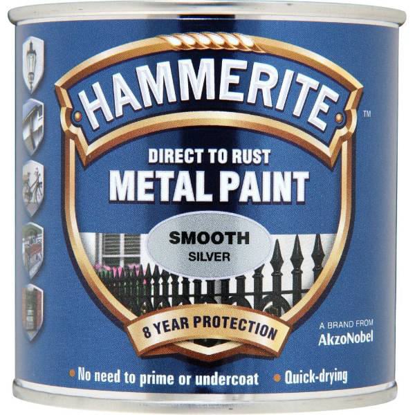 Hammerite Düz Gümüş 250Ml