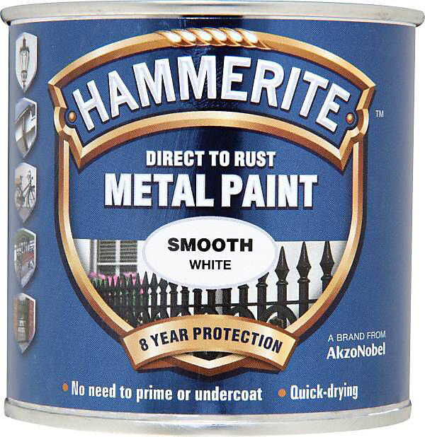 Hammerite Düz Beyaz 250Ml