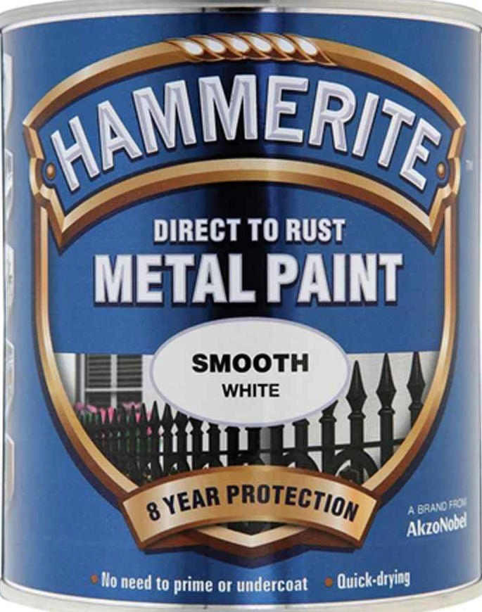 Hammerite Pürüzsüz Beyaz 2.5L