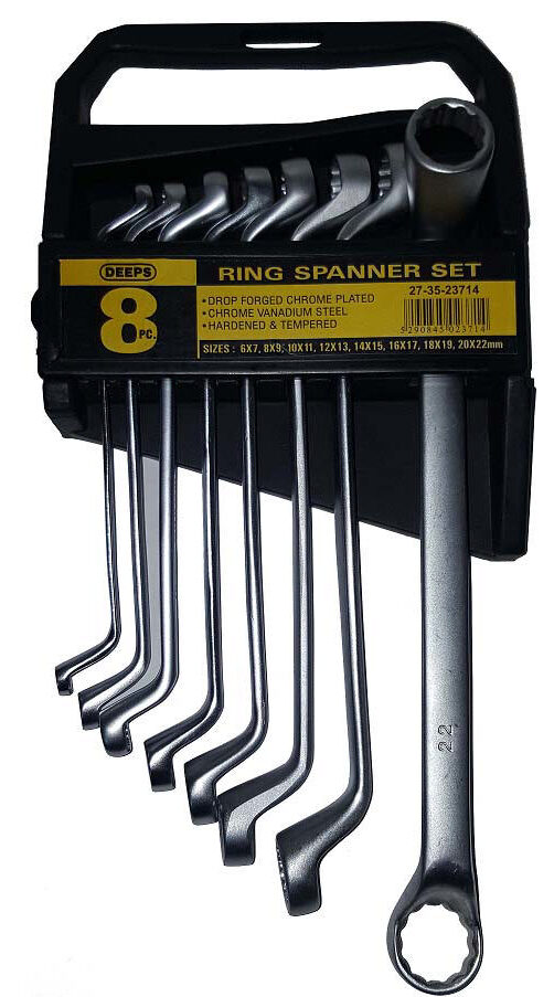 Deep 8'li Halka Anahtar Seti 6-22Mm
