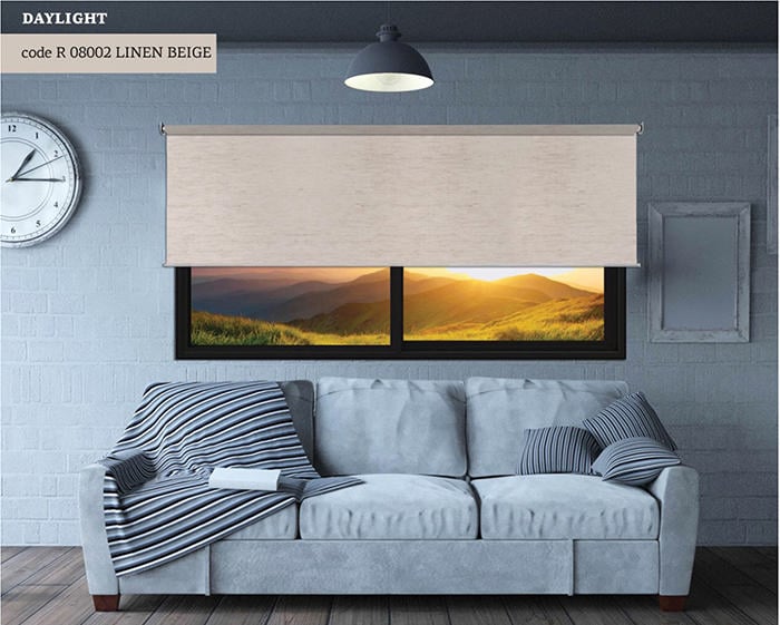 Stor Perde Gün Işığı Keten Bej 140X270Cm