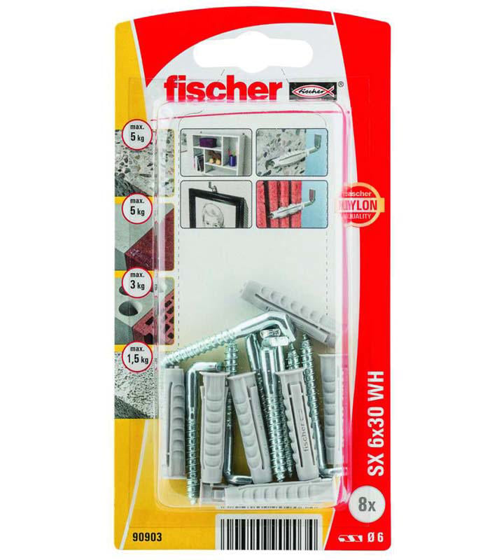 Fischer Sx 6X30Mm + 8 Köşe Kancası