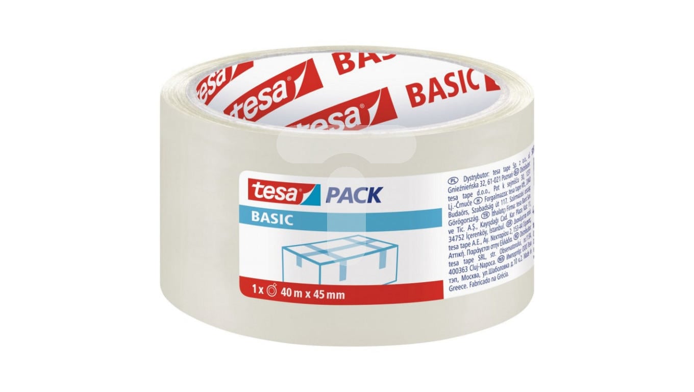 Tesa Şeffaf Koli Bandı 45Mm X 40M