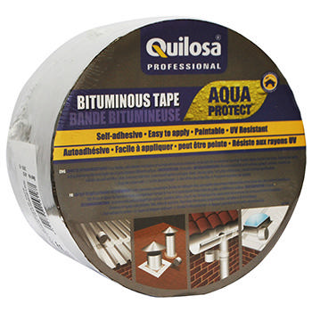 Quilosa Aqua Protect Bitümlü Bant Alüminyum 10Cmx10M