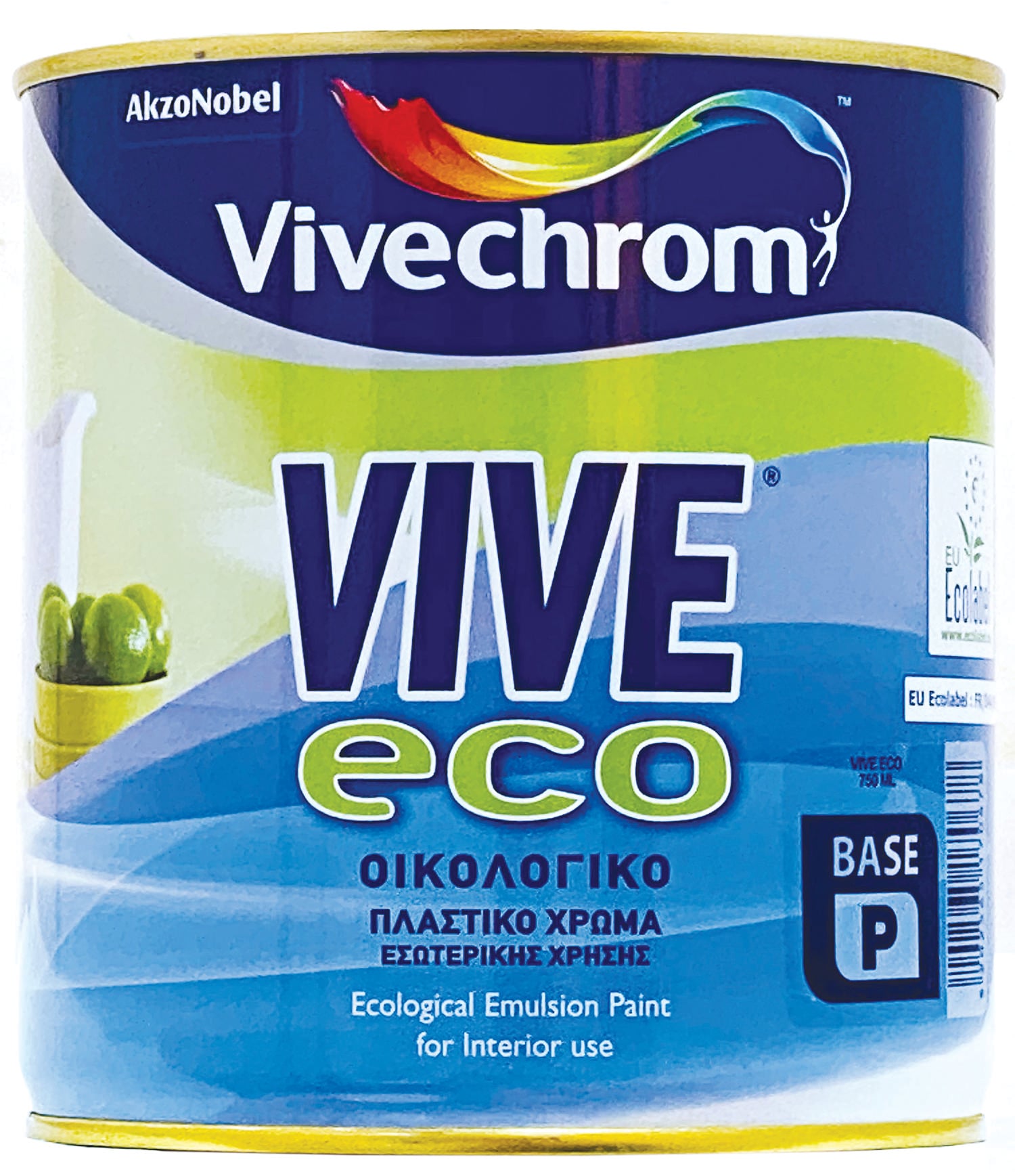 Vivechrom Base P Eco Pro Emülsiyon Boya 0.75L