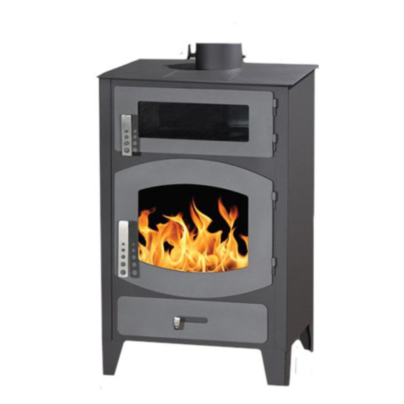 Ahşap Ocak Fırın 11.5Kw 51X37X39Cm - Gümüş