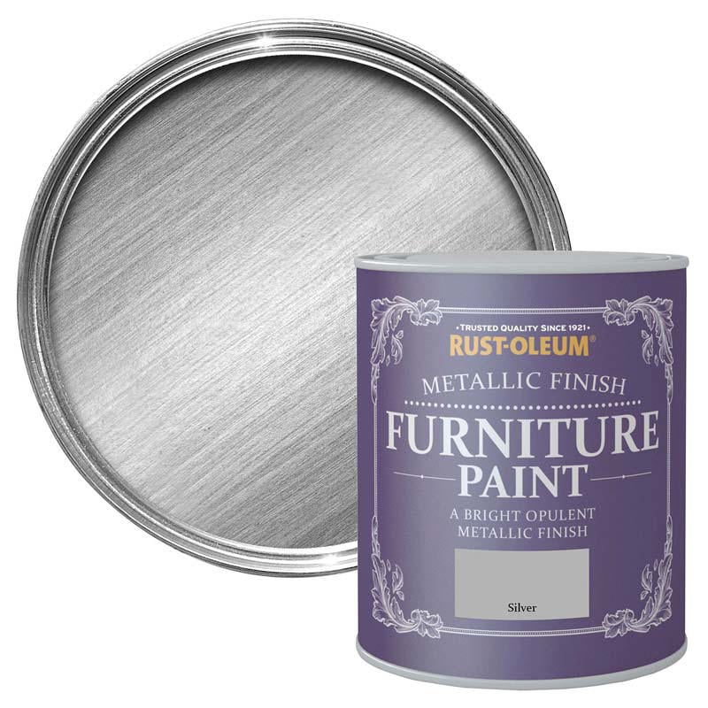 Rust-Oleum Gümüş Metalik Mobilya Boyası 750Ml