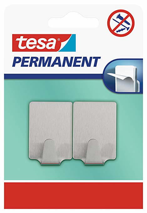 Tesa 2'li Metal Dikdörtgen Kanca
