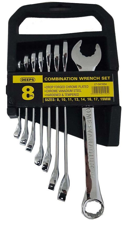 Deep 8'li Set Kombinasyon 8-19mm Çok Yönlü Sürücü