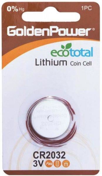 Golden Power 3V Lityum Düğme Pil Cr2032
