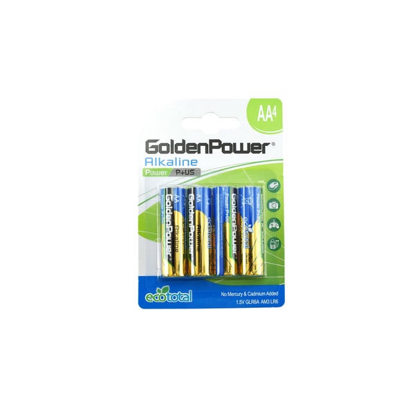 Golden Power 1.5V Aa Alkaline Power Plus