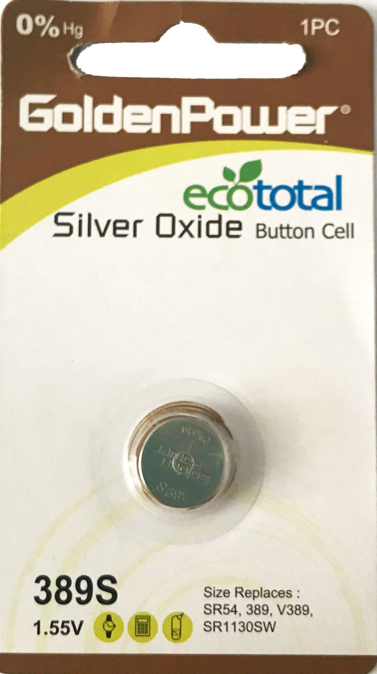 Golden Power 1.55V Gümüş Oksit Sr54