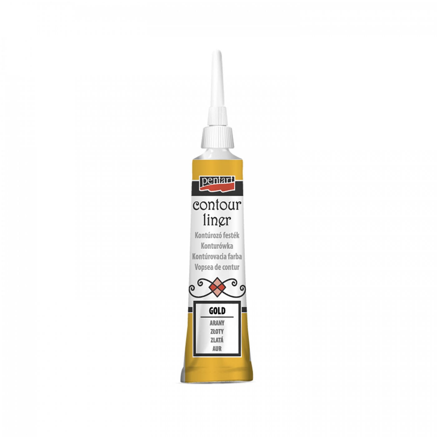 Pentart Contour Liner 20 Ml Gold