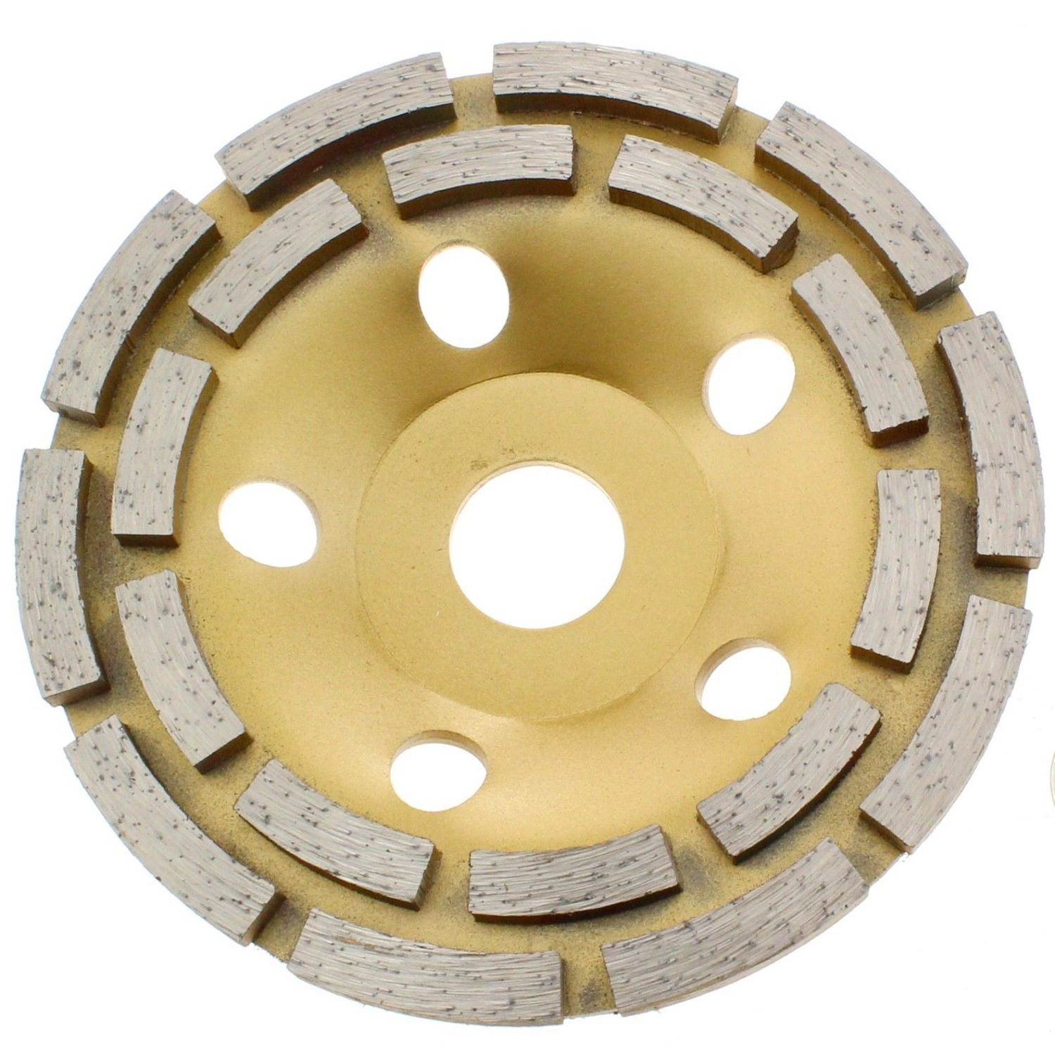 Crow 115Mm Çift Sıralı Elmas Fincan Taşlama Diski