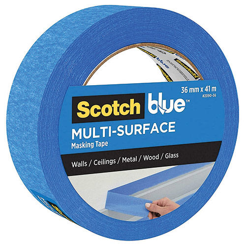 3M Scotch Blue Çok Yüzeyli Maskeleme Bandı 36Mmx41M