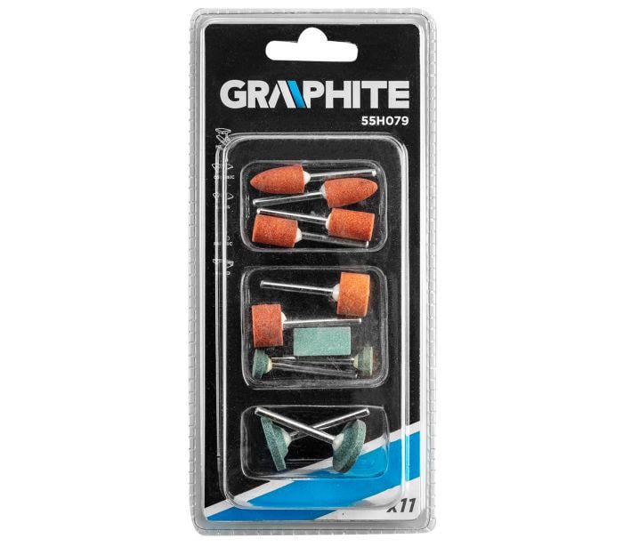 Graphite 11 Parça Mini Taşlama Uçları Seti