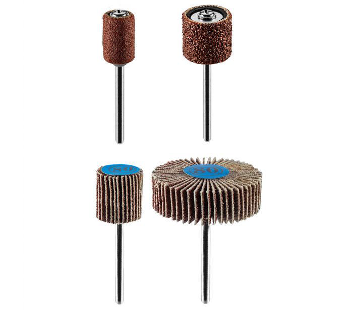 Graphite 24 Parça Mini Zımpara Bantları ve Kanat Tekerlekler
