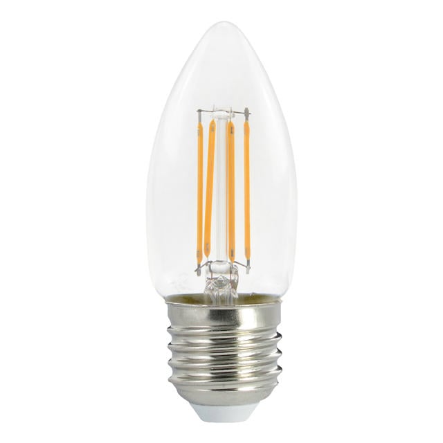 Sunlight 'Filament' Led 4.5W C35 Ampul E27 470Lm 2700K Şeffaf