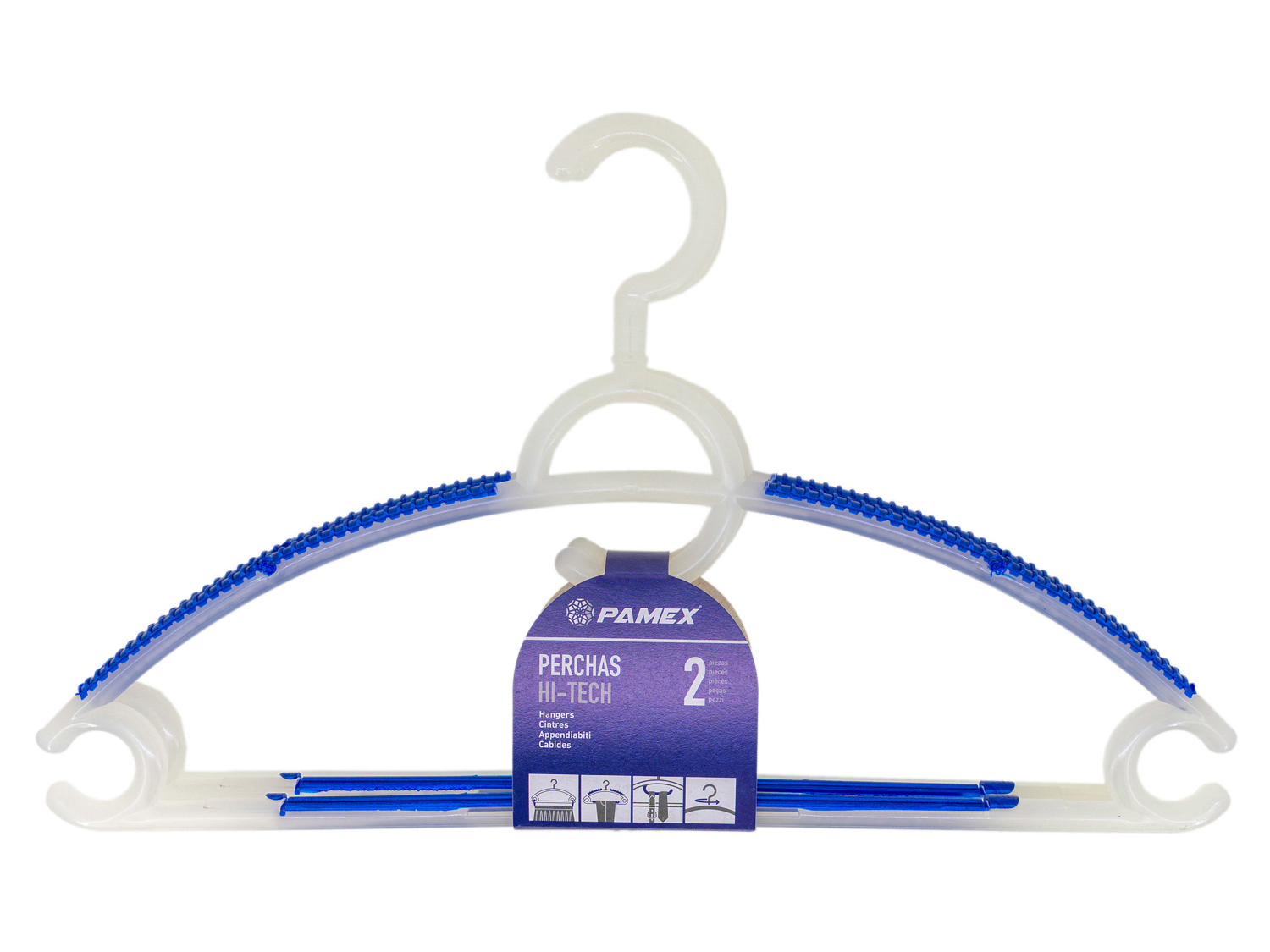 Pamex Set 2Parça Plastik Askı Hi-Tech