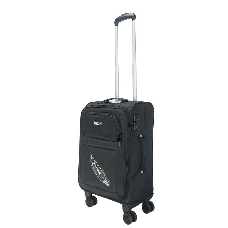 Pack&Go Yumuşak Kabin Valizi Genişletilebilir 20 İnç Siyah