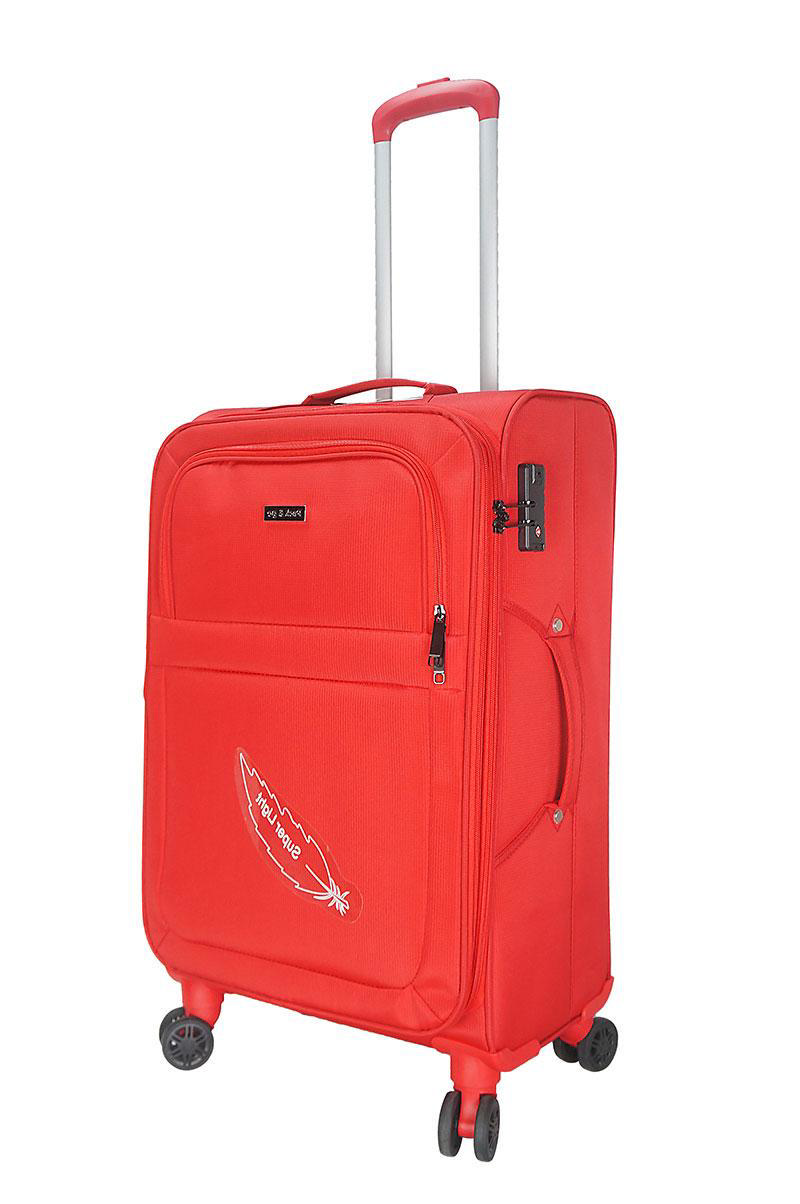 Pack&Go Yumuşak Valiz Genişletilebilir 24 İnç Kırmızı