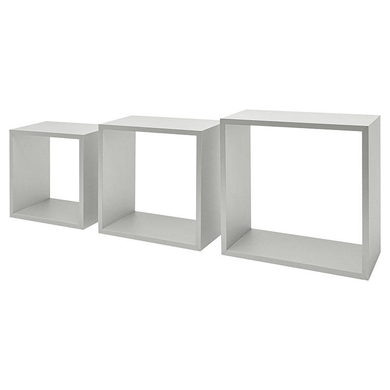 Duraline Üçlü Duvar Küpü 30X30X12Cm Alüminyum Pvc