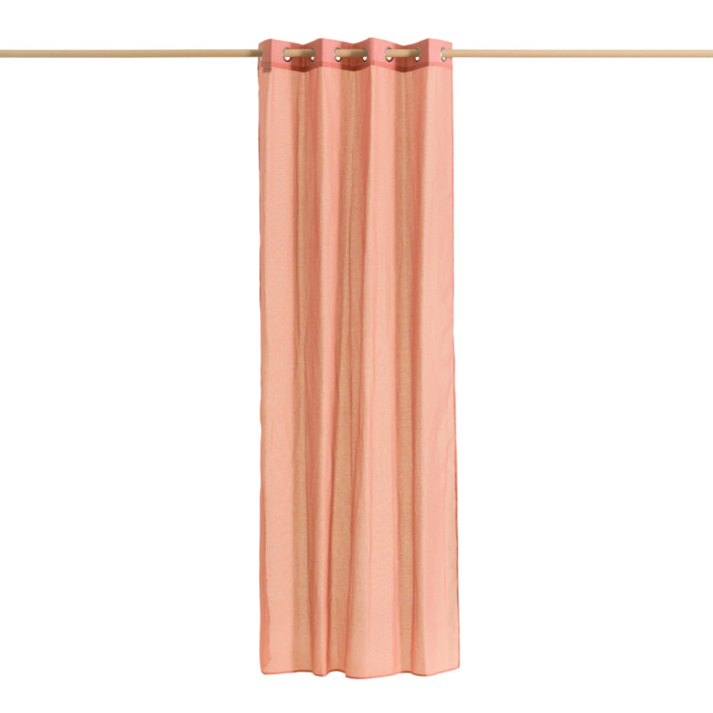 Easy Home Tabla Perde Halkalı 140X260Cm - Somon