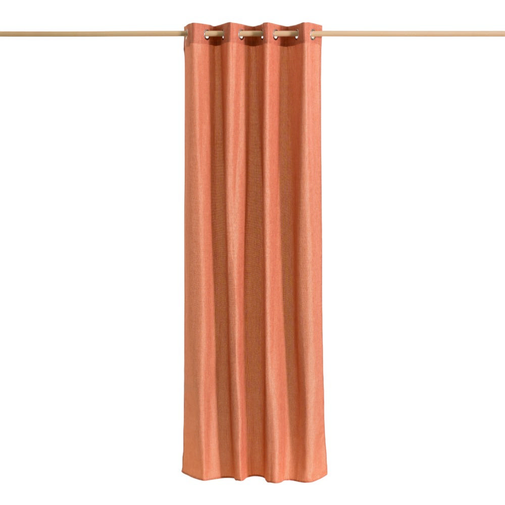Easy Home Piyano Perde 140X260Cm Halkalı - Somon