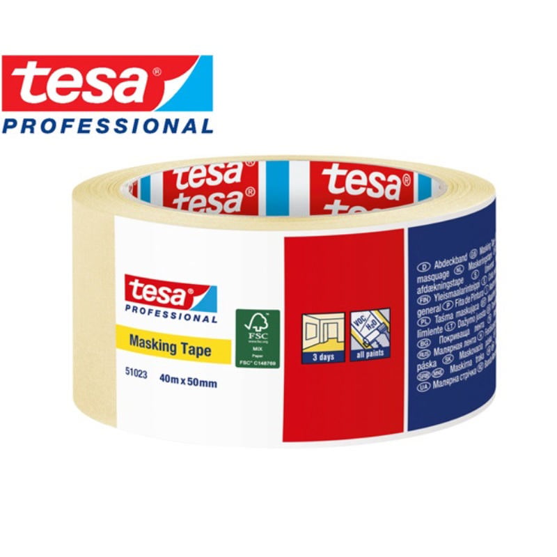 Tesa Maskeleme Bandı 3 Gün 40Mx50Mm