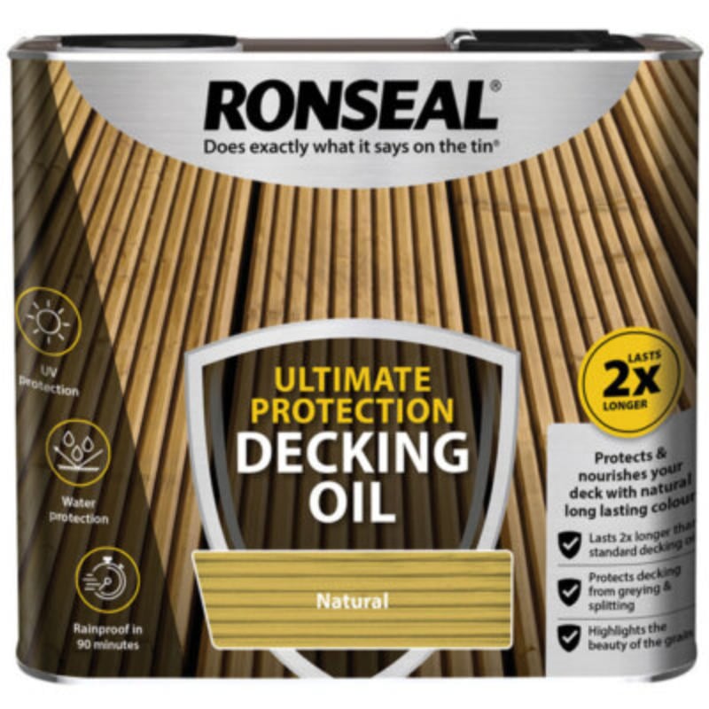 Ronseal® Decking Oil 2.5L - Natural