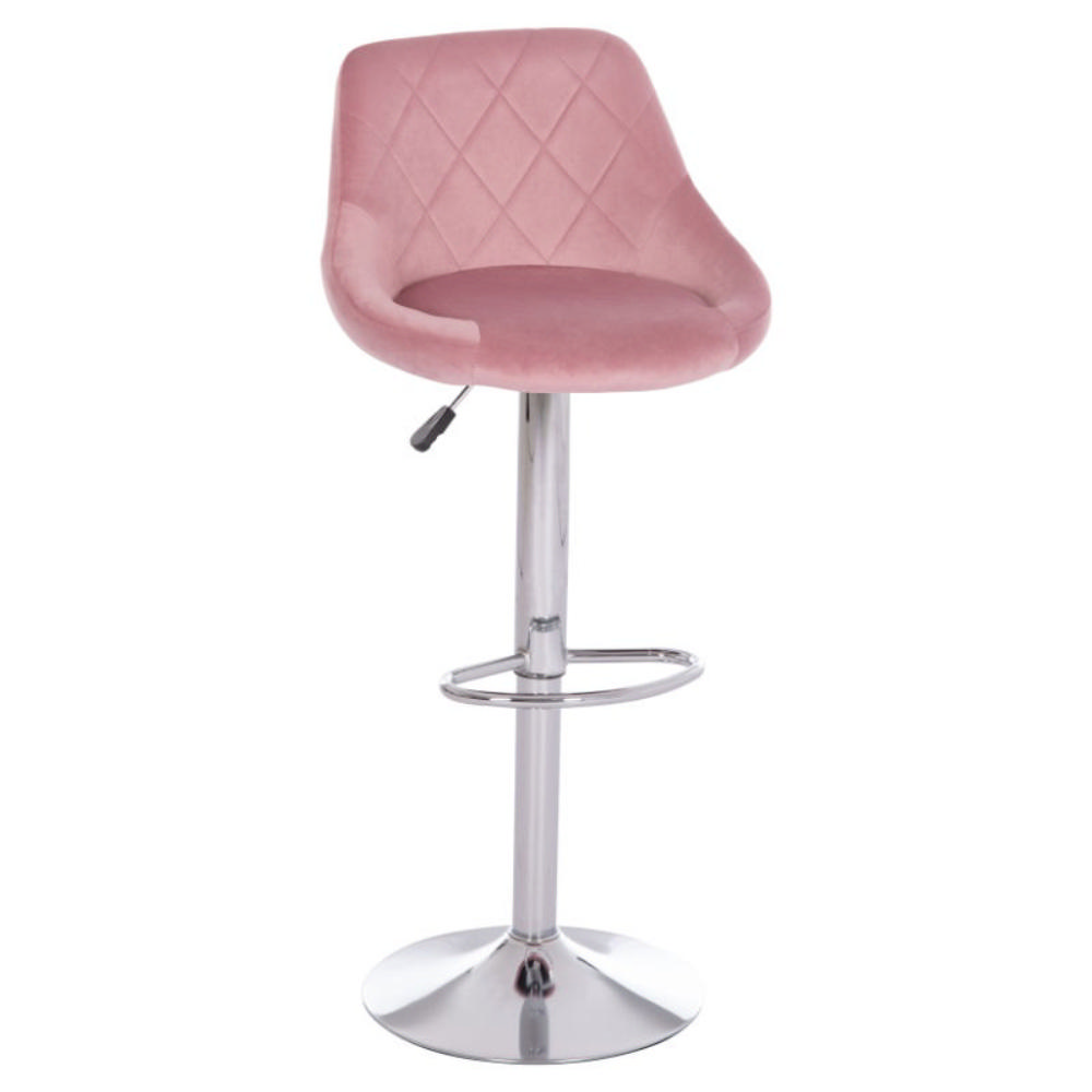 Rose Bar Taburesi Kadife - Toz Pembe