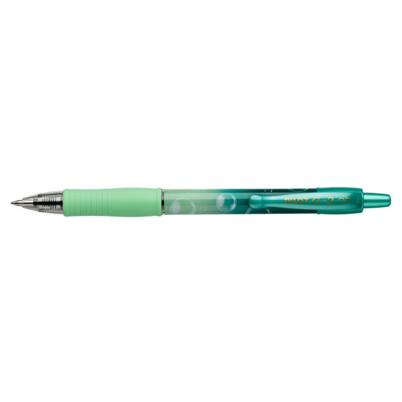 Pilot G-2 - Bubble Jel Mürekkepli Roller Açık Yeşil - Mavi