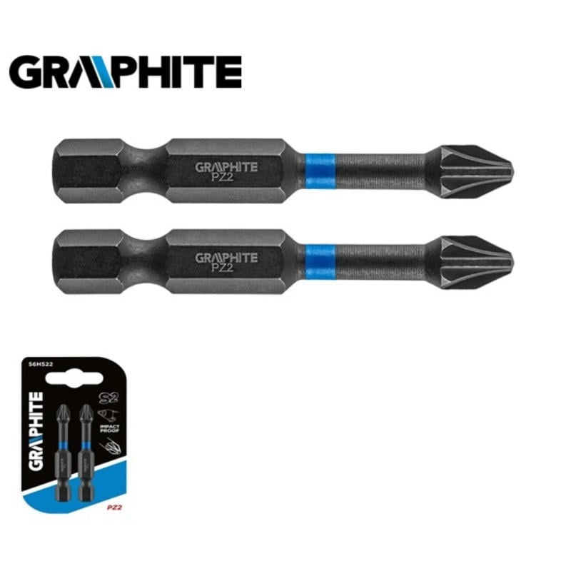Graphite 2'li Darbe Ucu 50mm PZ2